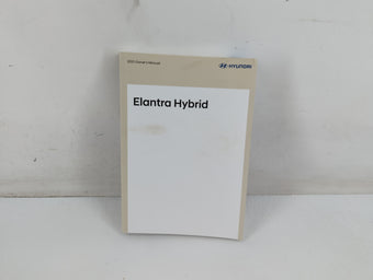 compare product 2021 Hyundai Elantra Owners Manual Book Guide P/N:L1VO-EU0DA OEM Used Auto Parts