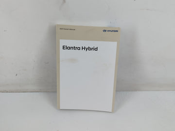 2021 Hyundai Elantra Owners Manual Book Guide P/N:L1VO-EU0DA OEM Used Auto Parts - Oemusedautoparts1.com
