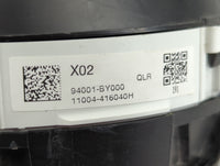 2021-2022 Hyundai Elantra Instrument Cluster Speedometer Gauges P/N:11004-416040H 94001-BY000 Fits Fits 2021 2022 OEM Used A