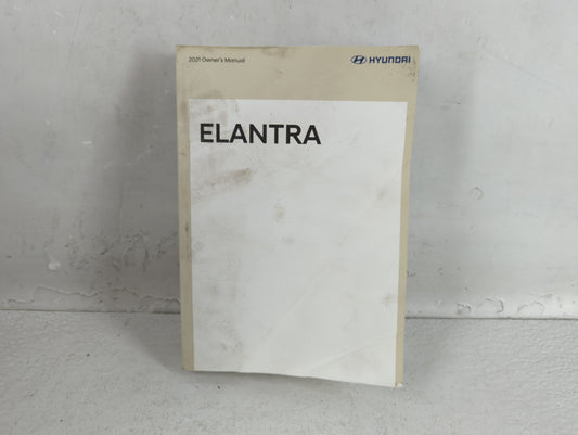 2021 Hyundai Elantra Owners Manual Book Guide P/N:LOAO-EU13G OEM Used Auto Parts - Oemusedautoparts1.com