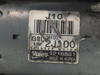 2021-2022 Hyundai Elantra Car Starter Motor Solenoid OEM P/N:1216881 36100-2J100 Fits Fits 2021 2022 OEM Used Auto Parts - O