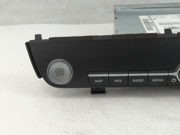 2021-2022 Hyundai Elantra Radio AM FM Cd Player Receiver Replacement P/N:96560-AA080NNB Fits Fits 2021 2022 OEM Used Auto Parts