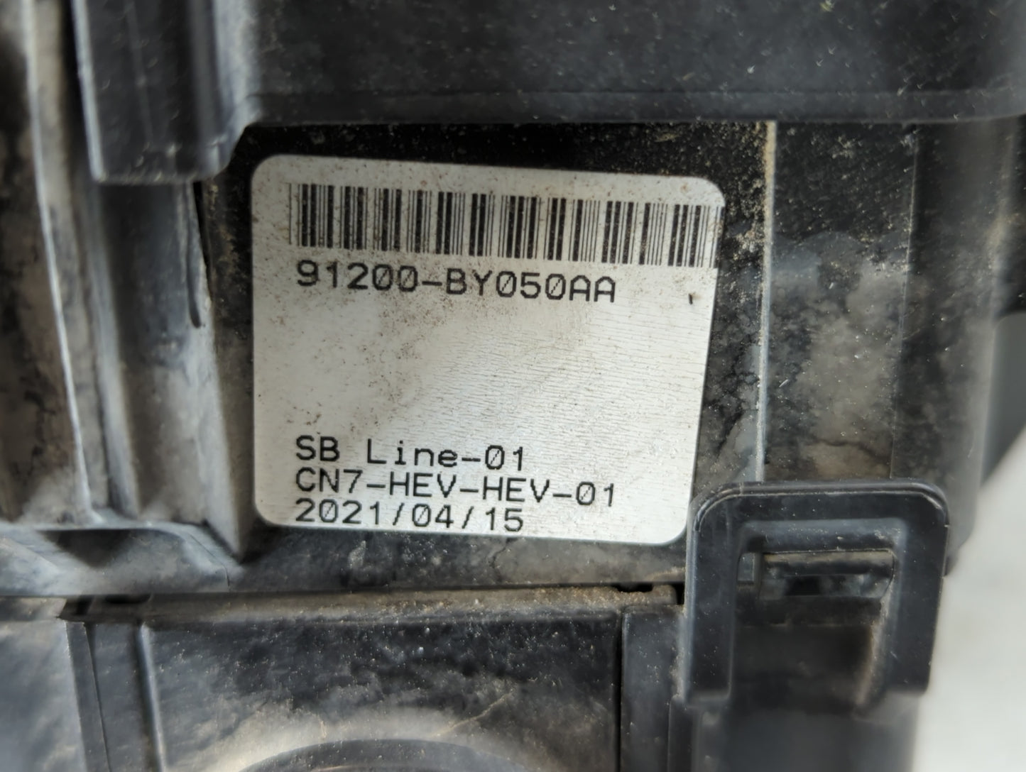 2021-2022 Hyundai Elantra Fusebox Fuse Box Panel Relay Module P/N:91200-BY050AA Fits Fits 2021 2022 OEM Used Auto Parts - Oe