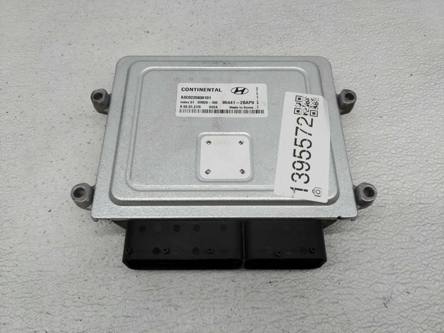 2017-2020 Hyundai Ioniq PCM Engine Control Computer ECU ECM PCU OEM P/N:95441-2BAP0 Fits Fits 2017 2018 2019 2020 OEM Used A