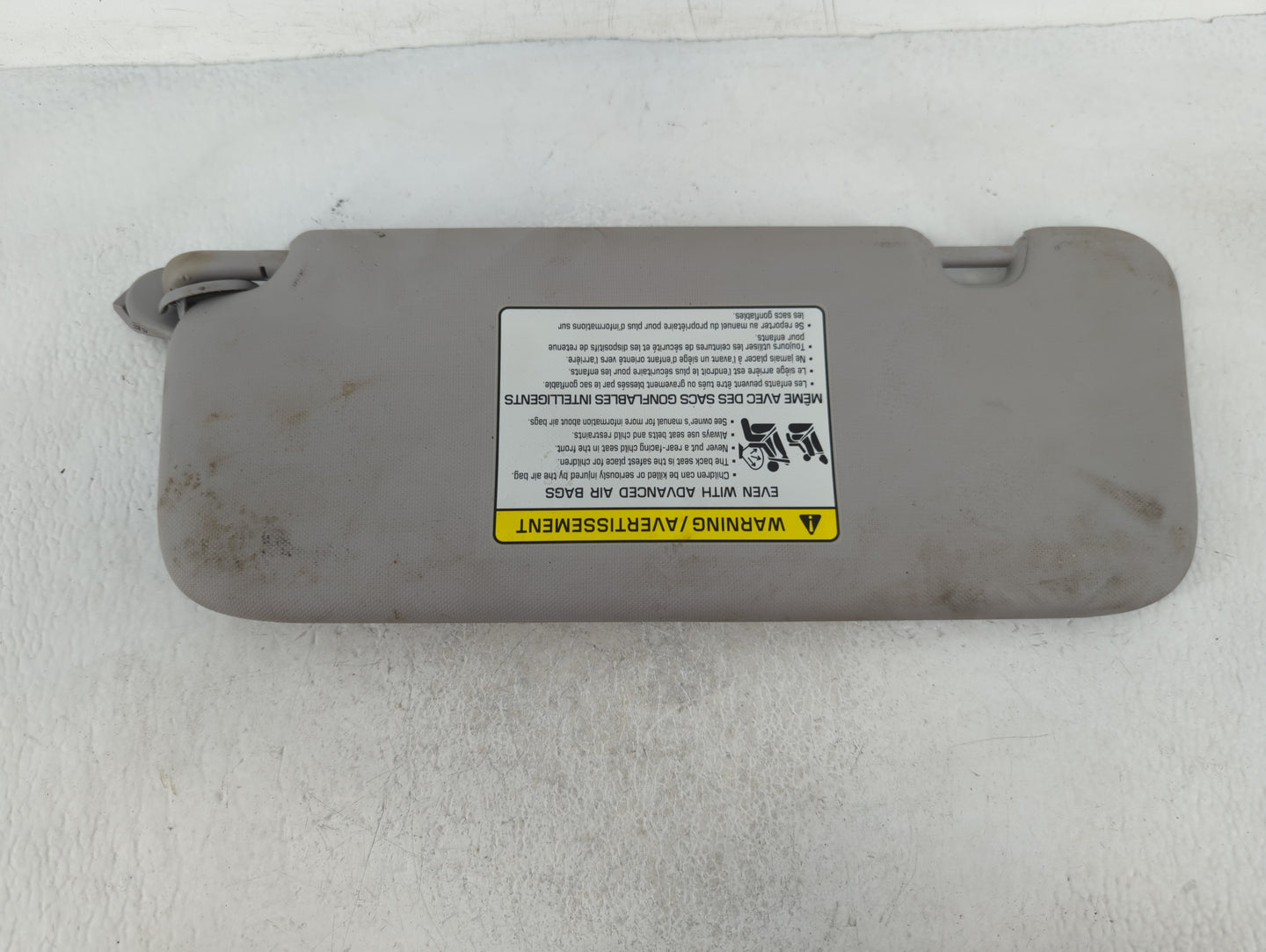 2017-2020 Hyundai Ioniq Sun Visor Shade Replacement Passenger Right Mirror Fits Fits 2017 2018 2019 2020 OEM Used Auto Parts