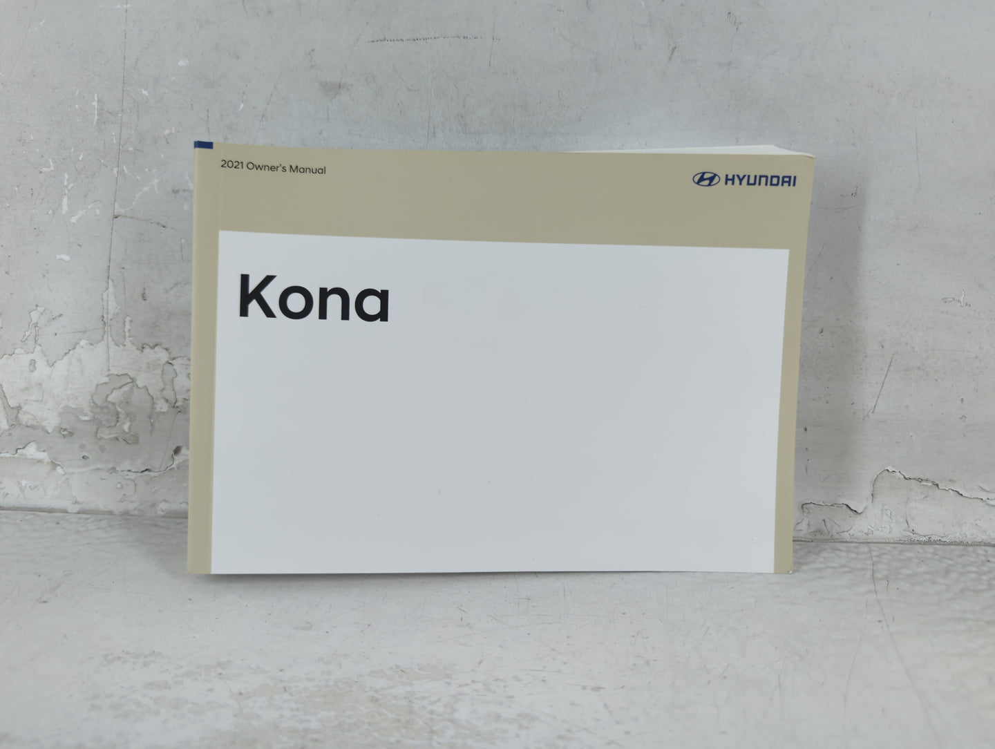 2021 Hyundai Kona Owners Manual Book Guide P/N:KJ9O-EU03F OEM Used Auto Parts - Oemusedautoparts1.com