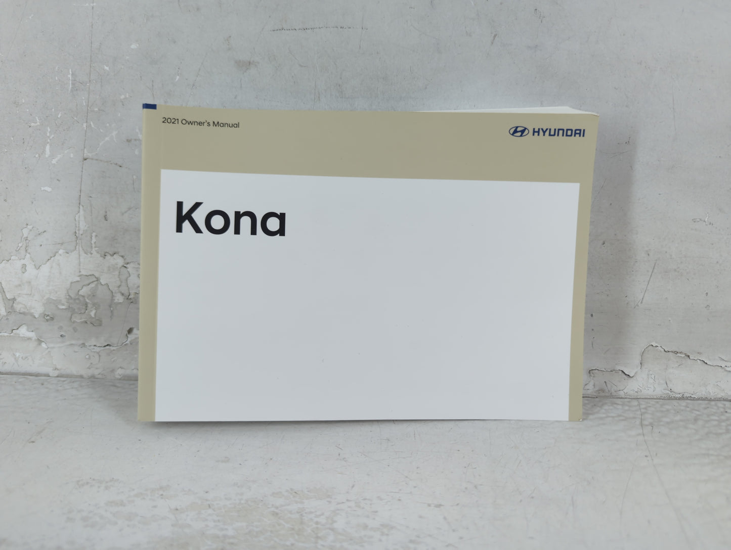 2021 Hyundai Kona Owners Manual Book Guide P/N:KJ9O-EU03F OEM Used Auto Parts - Oemusedautoparts1.com