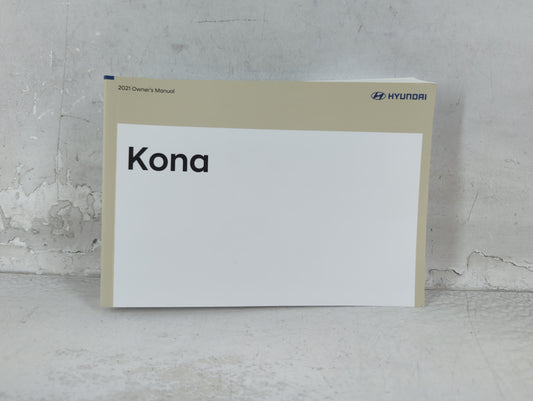 2021 Hyundai Kona Owners Manual Book Guide P/N:KJ9O-EU03F OEM Used Auto Parts - Oemusedautoparts1.com
