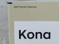 2021 Hyundai Kona Owners Manual Book Guide P/N:KJ9O-EU03F OEM Used Auto Parts - Oemusedautoparts1.com