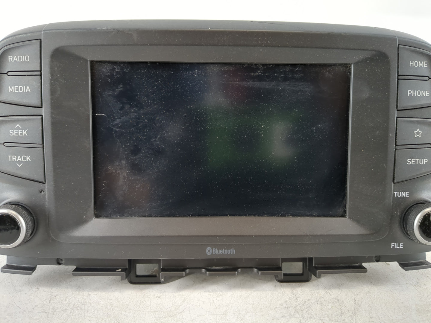 2018-2021 Hyundai Kona Radio AM FM Cd Player Receiver Replacement P/N:96160J9020TMT Fits Fits 2018 2019 2020 2021 OEM Used A