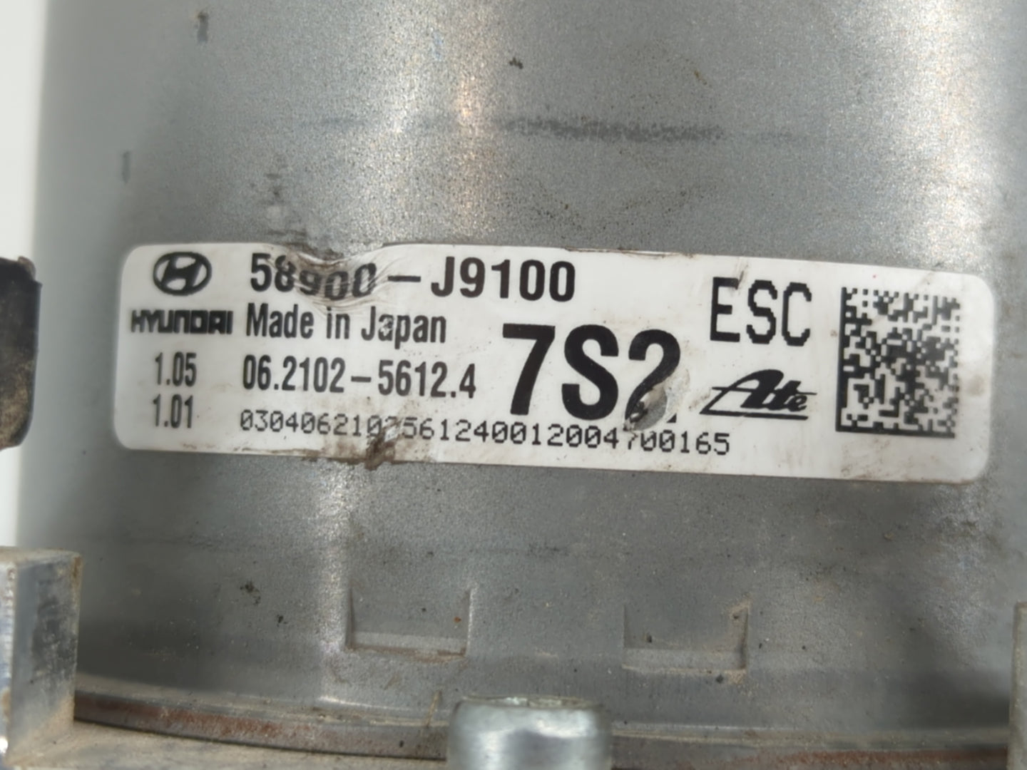 2018-2021 Hyundai Kona ABS Pump Control Module Replacement P/N:58900-J9100 Fits Fits 2018 2019 2020 2021 OEM Used Auto Parts