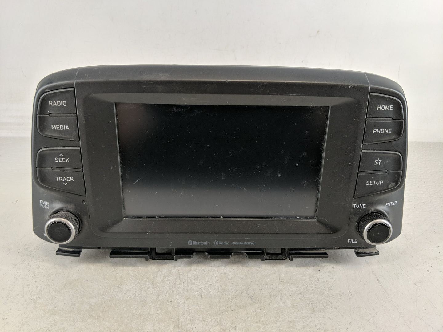 2018-2021 Hyundai Kona Radio AM FM Cd Player Receiver Replacement P/N:96160-J9110TMT Fits Fits 2018 2019 2020 2021 OEM Used 
