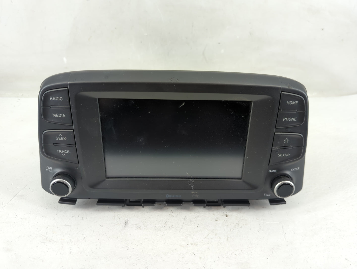 2018-2021 Hyundai Kona Radio AM FM Cd Player Receiver Replacement P/N:96160J9020TMT Fits Fits 2018 2019 2020 2021 OEM Used A