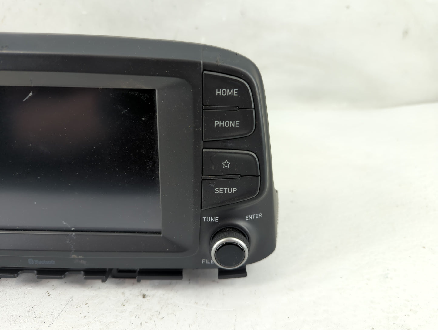 2018-2021 Hyundai Kona Radio AM FM Cd Player Receiver Replacement P/N:96160J9020TMT Fits Fits 2018 2019 2020 2021 OEM Used A