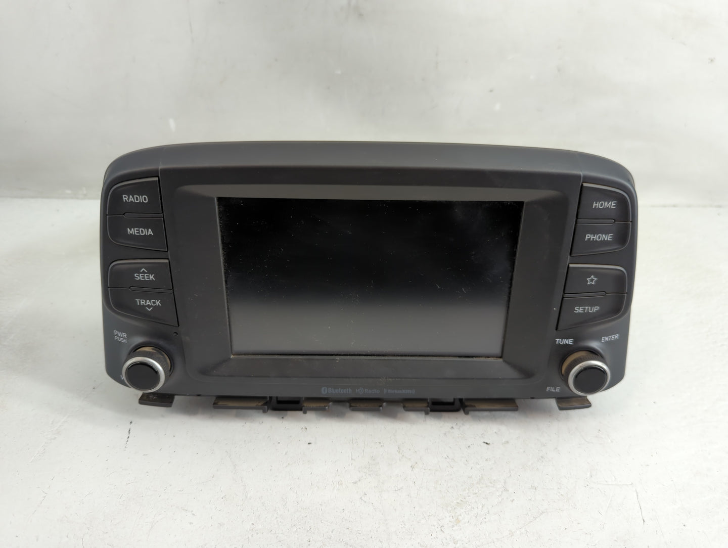 2018-2021 Hyundai Kona Radio AM FM Cd Player Receiver Replacement P/N:96160-J9110TMT Fits Fits 2018 2019 2020 2021 OEM Used 
