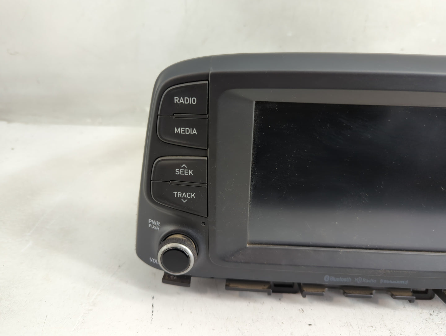 2018-2021 Hyundai Kona Radio AM FM Cd Player Receiver Replacement P/N:96160-J9110TMT Fits Fits 2018 2019 2020 2021 OEM Used 