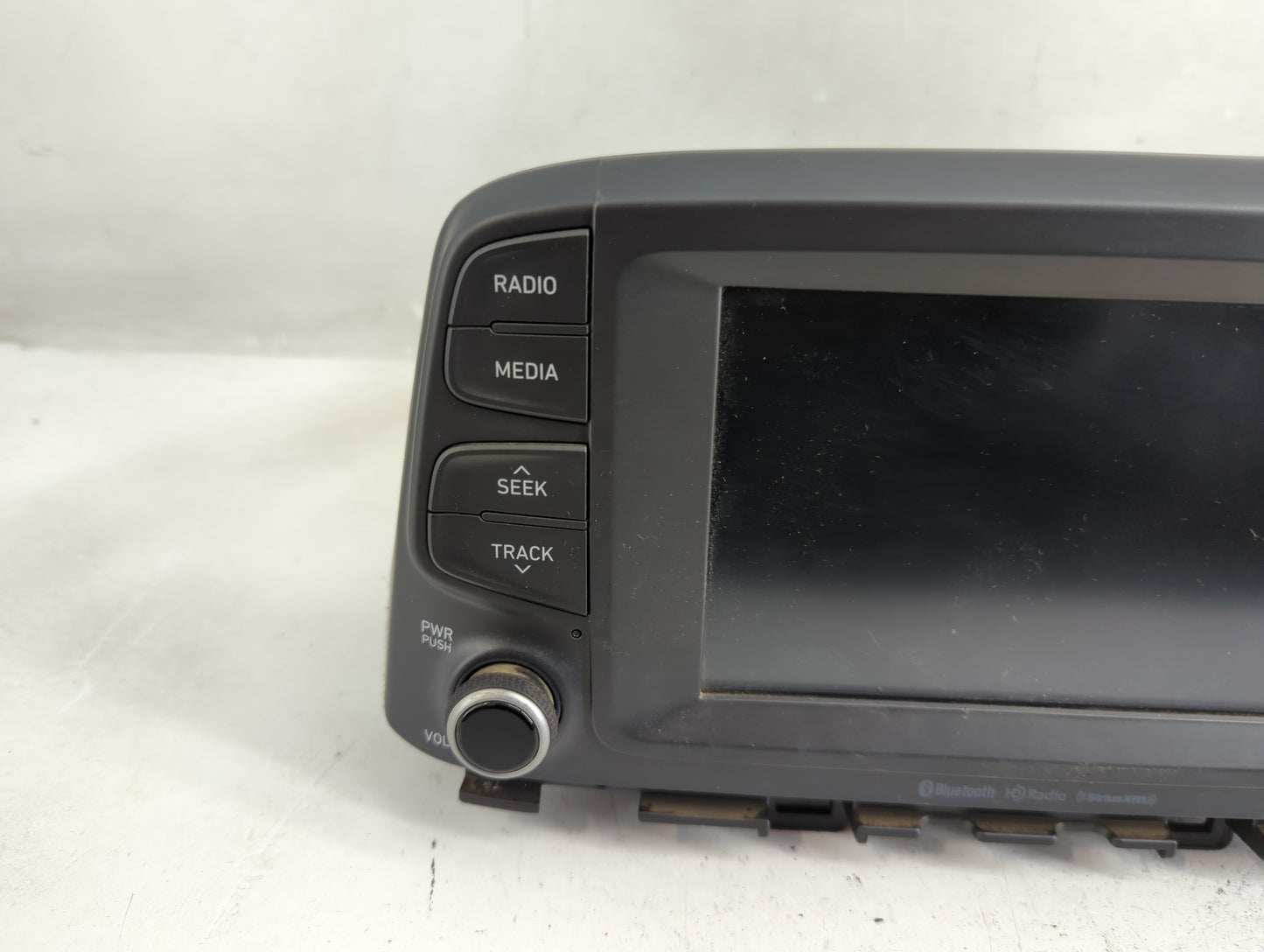 2018-2021 Hyundai Kona Radio AM FM Cd Player Receiver Replacement P/N:96160-J9110TMT Fits Fits 2018 2019 2020 2021 OEM Used 
