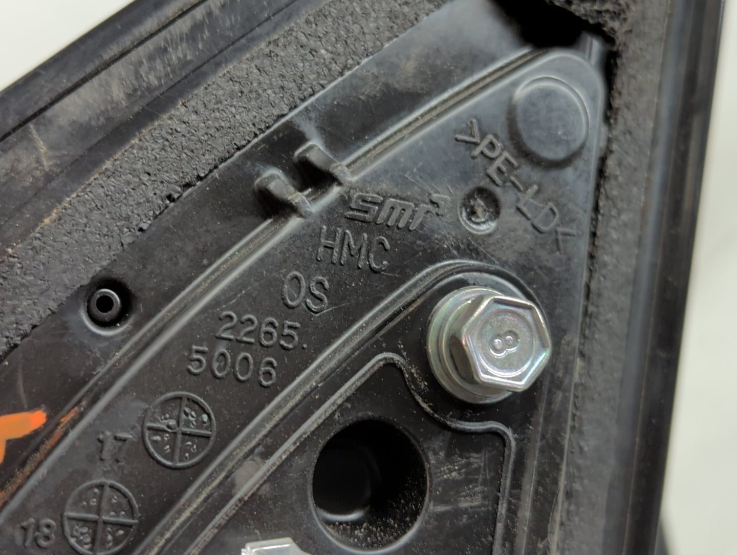 2018-2021 Hyundai Kona Side Mirror Replacement Passenger Right View Door Mirror P/N:22655006 Fits Fits 2018 2019 2020 2021 O