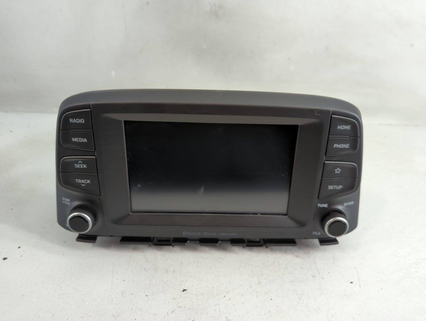 2018-2021 Hyundai Kona Radio AM FM Cd Player Receiver Replacement P/N:96160-J9110TMT Fits Fits 2018 2019 2020 2021 OEM Used 