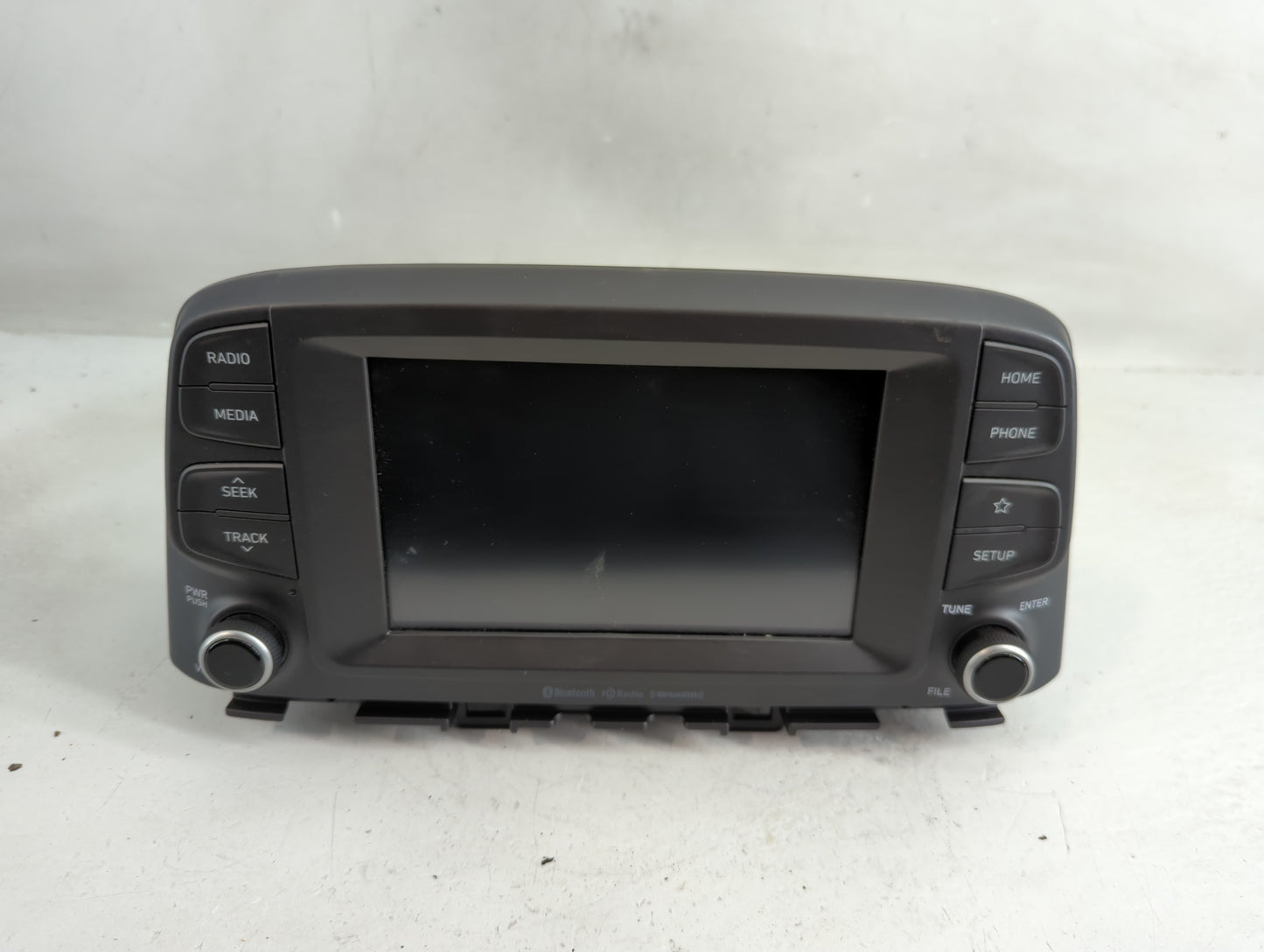 2018-2021 Hyundai Kona Radio AM FM Cd Player Receiver Replacement P/N:96160-J9110TMT Fits Fits 2018 2019 2020 2021 OEM Used 
