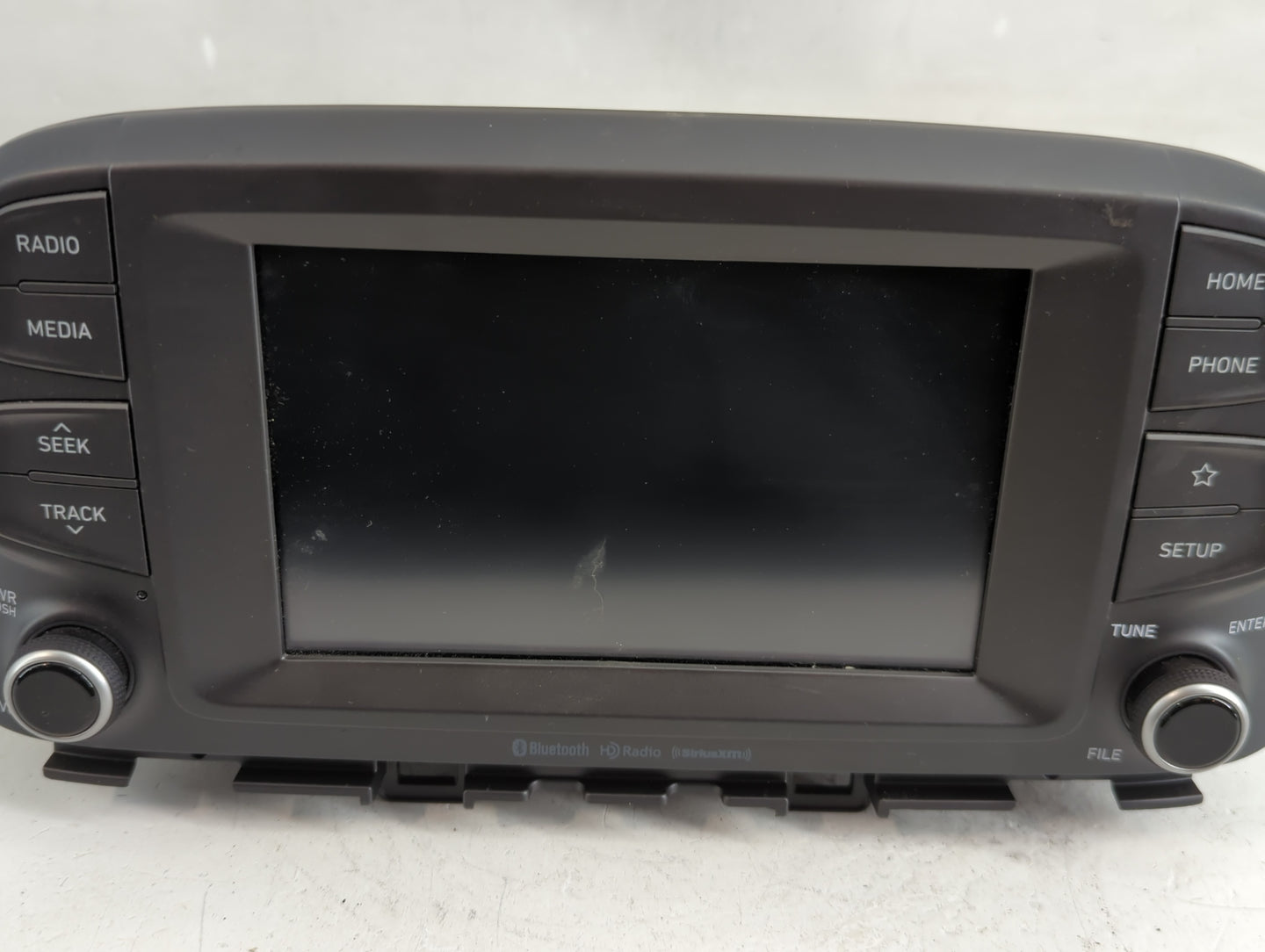 2018-2021 Hyundai Kona Radio AM FM Cd Player Receiver Replacement P/N:96160-J9110TMT Fits Fits 2018 2019 2020 2021 OEM Used 