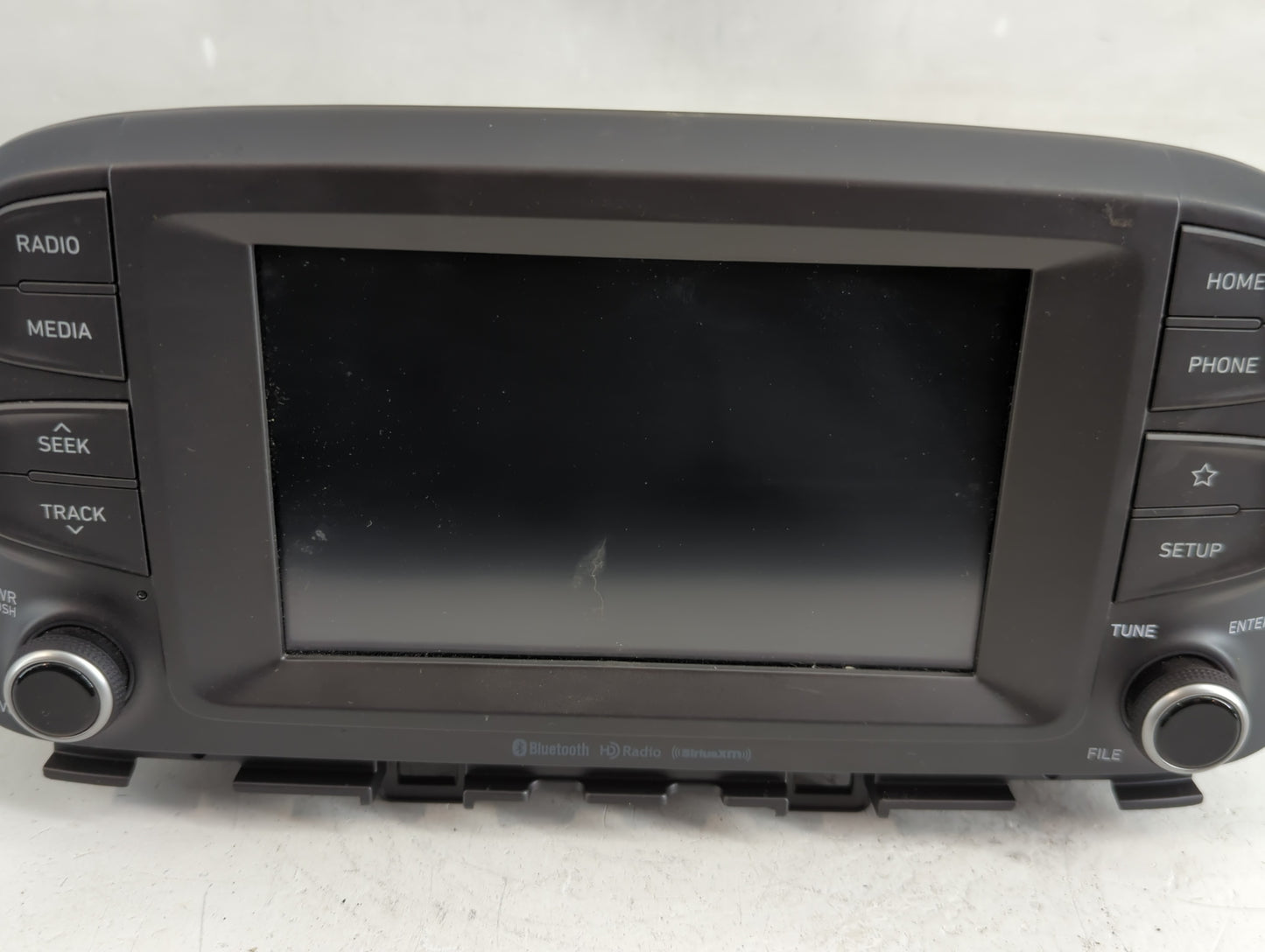 2018-2021 Hyundai Kona Radio AM FM Cd Player Receiver Replacement P/N:96160-J9110TMT Fits Fits 2018 2019 2020 2021 OEM Used 