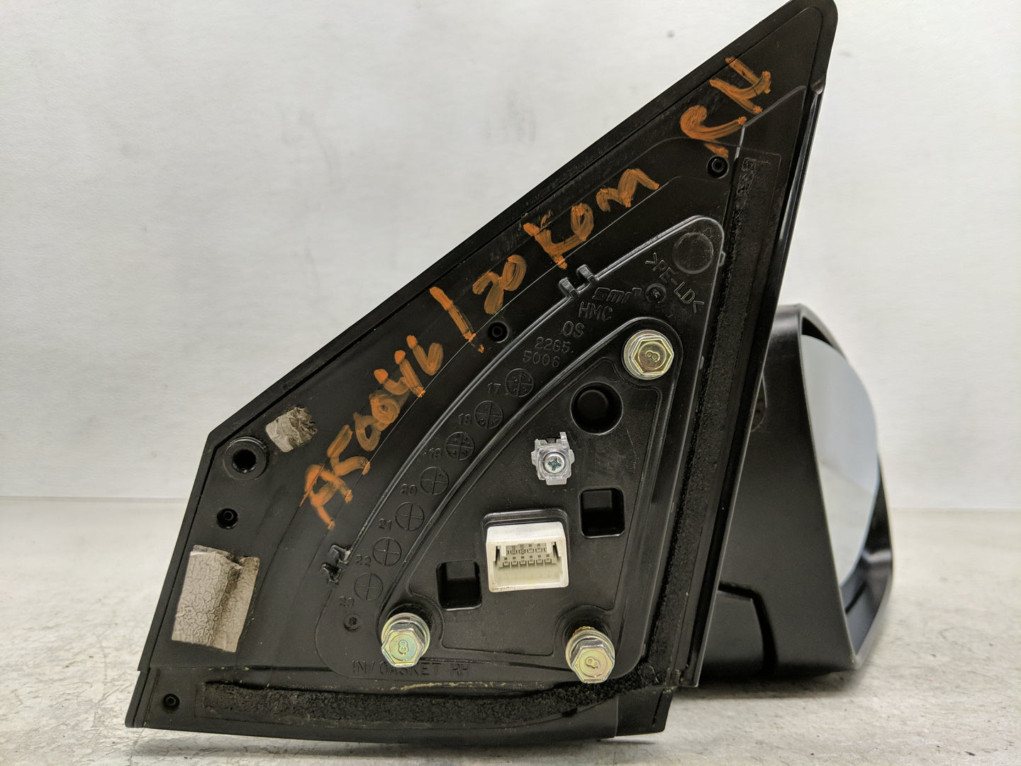 2018-2022 Hyundai Kona Side Mirror Replacement Passenger Right View Door Mirror P/N:E13049775 E13049774 Fits OEM Used Auto P