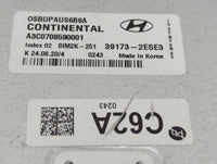 2020-2021 Hyundai Kona PCM Engine Control Computer ECU ECM PCU OEM P/N:39173-2ESE3 Fits Fits 2020 2021 OEM Used Auto Parts -
