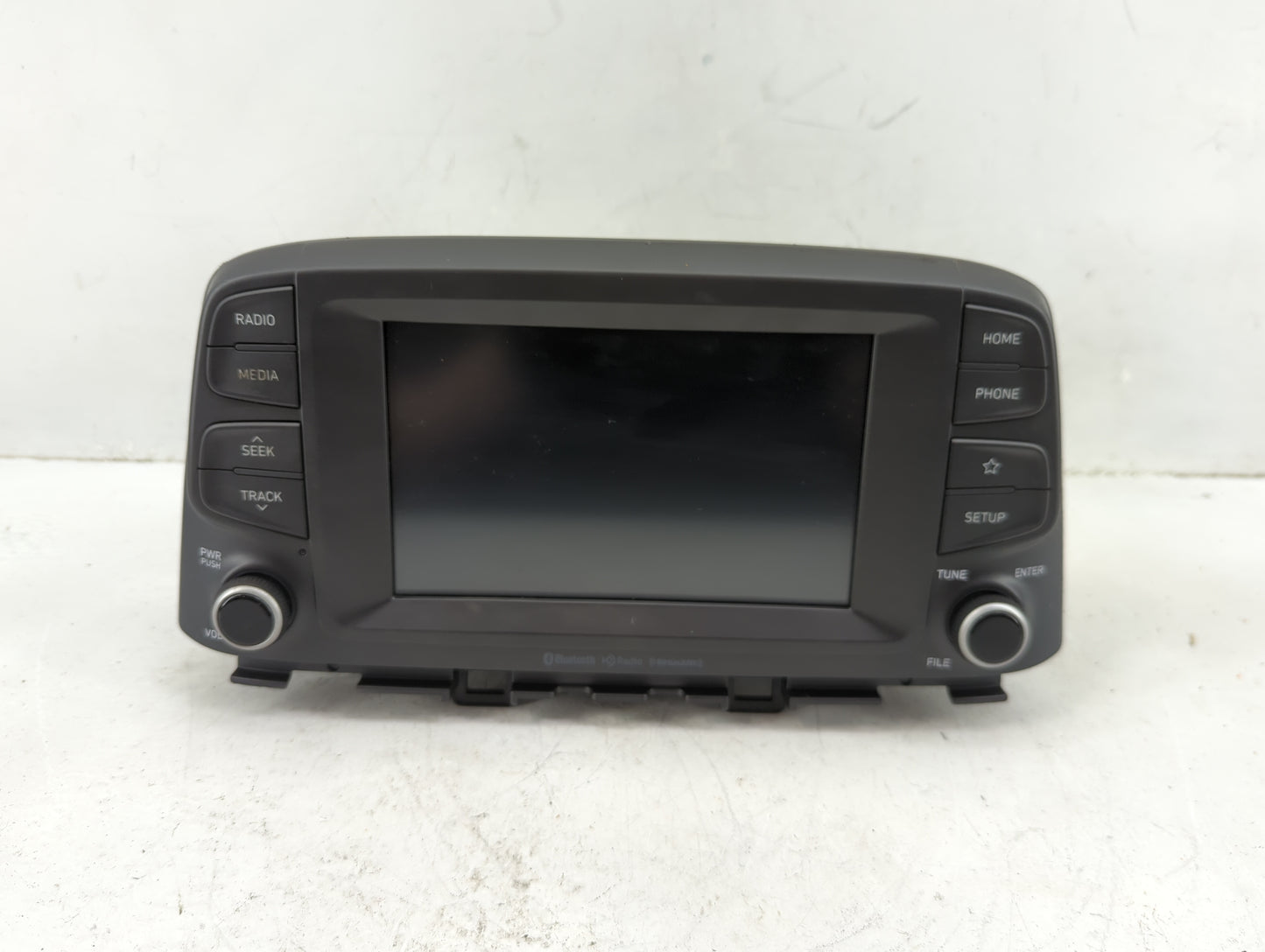 2018-2021 Hyundai Kona Radio AM FM Cd Player Receiver Replacement P/N:96160-J9110TMT Fits Fits 2018 2019 2020 2021 OEM Used 