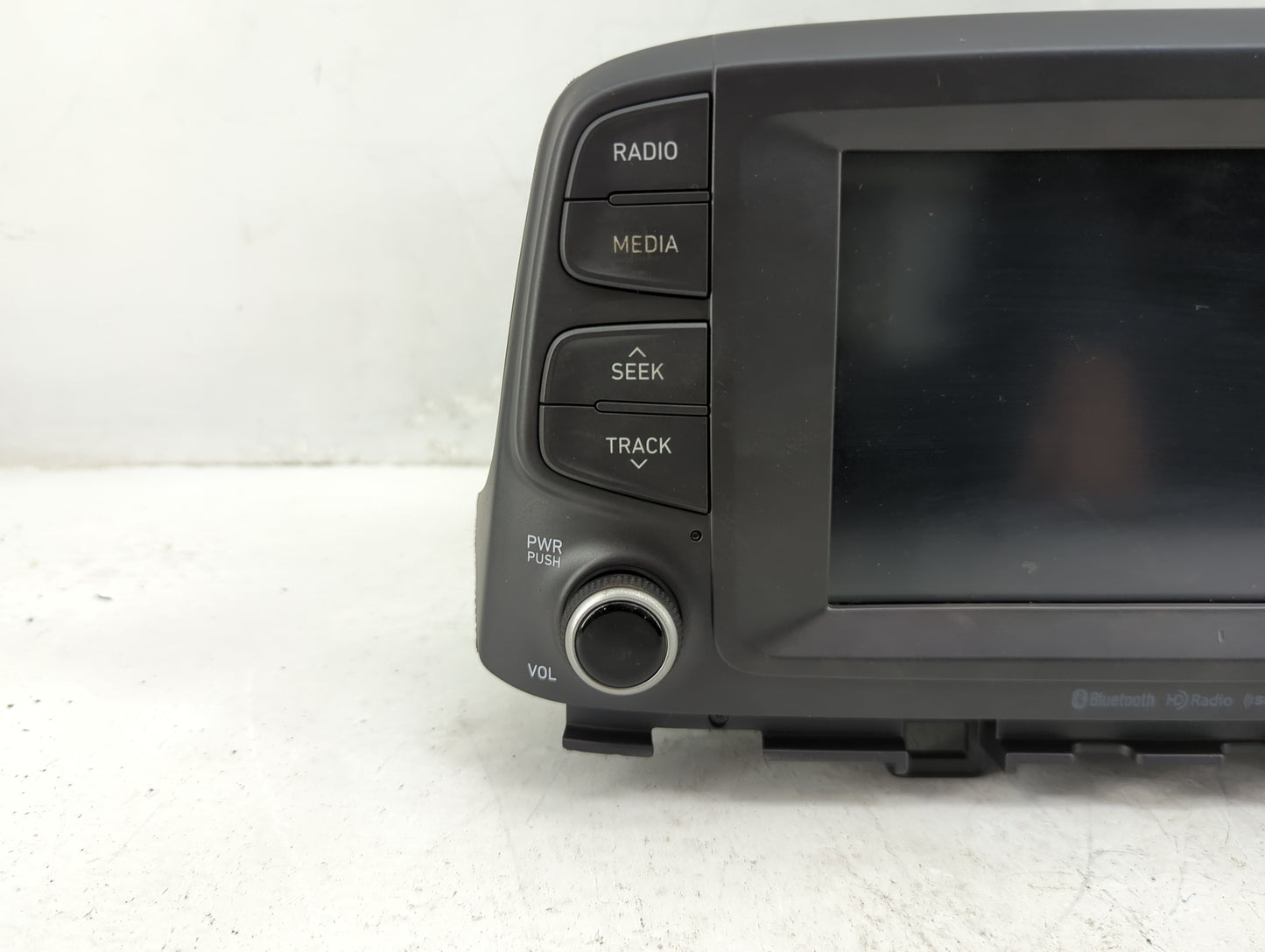 2018-2021 Hyundai Kona Radio AM FM Cd Player Receiver Replacement P/N:96160-J9110TMT Fits Fits 2018 2019 2020 2021 OEM Used 
