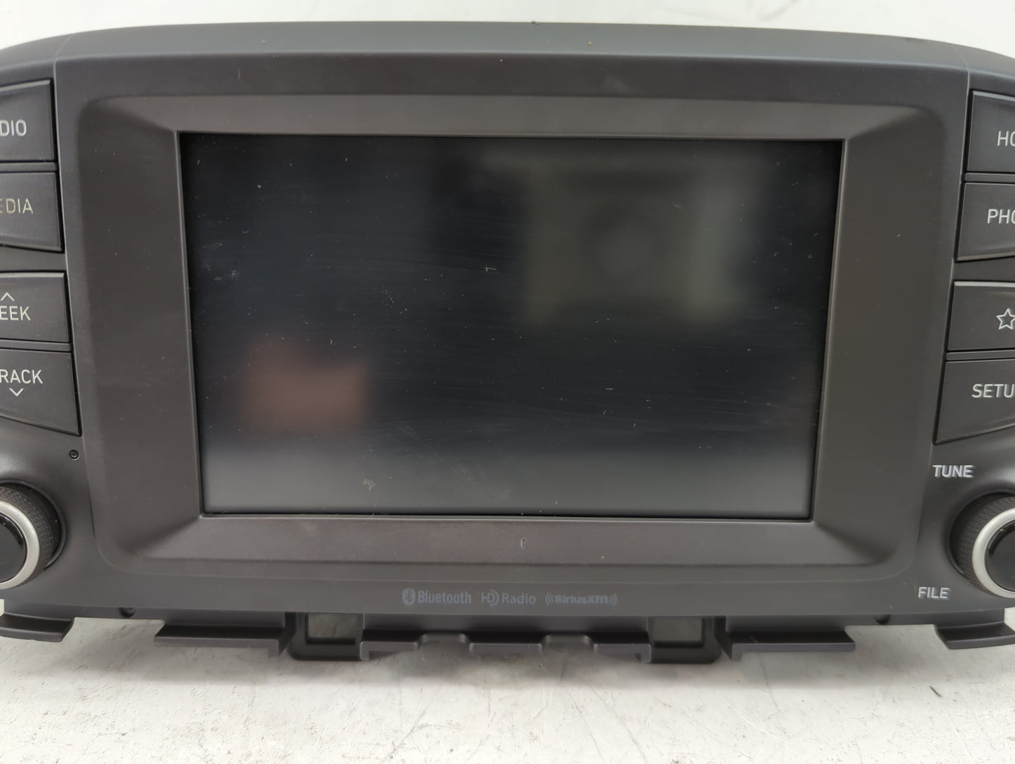 2018-2021 Hyundai Kona Radio AM FM Cd Player Receiver Replacement P/N:96160-J9110TMT Fits Fits 2018 2019 2020 2021 OEM Used 