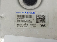 2020-2021 Hyundai Kona PCM Engine Control Computer ECU ECM PCU OEM P/N:39118-2B819 Fits Fits 2020 2021 OEM Used Auto Parts -