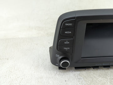 2018-2021 Hyundai Kona Radio AM FM Cd Player Receiver Replacement P/N:96160-J9160TMT Fits Fits 2018 2019 2020 2021 OEM Used Auto Parts