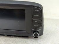 2018-2021 Hyundai Kona Radio AM FM Cd Player Receiver Replacement P/N:96160-J9160TMT Fits Fits 2018 2019 2020 2021 OEM Used 