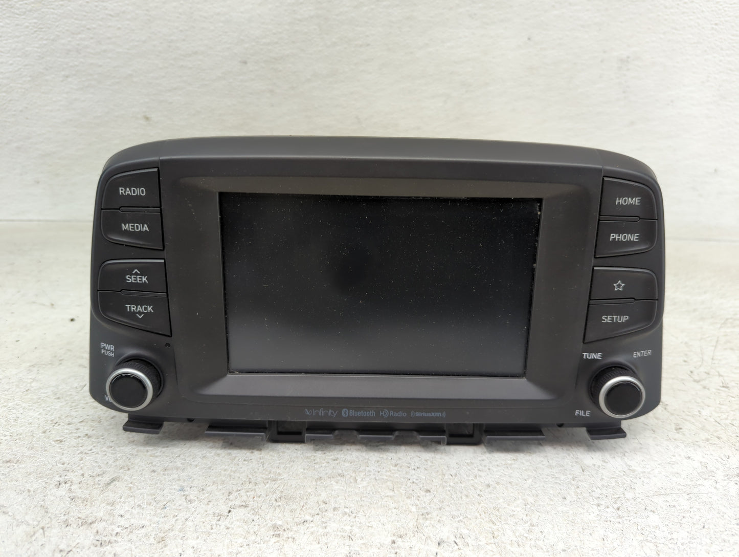 2019-2021 Hyundai Kona Radio AM FM Cd Player Receiver Replacement P/N:96180-J9160TMT Fits Fits 2019 2020 2021 OEM Used Auto 