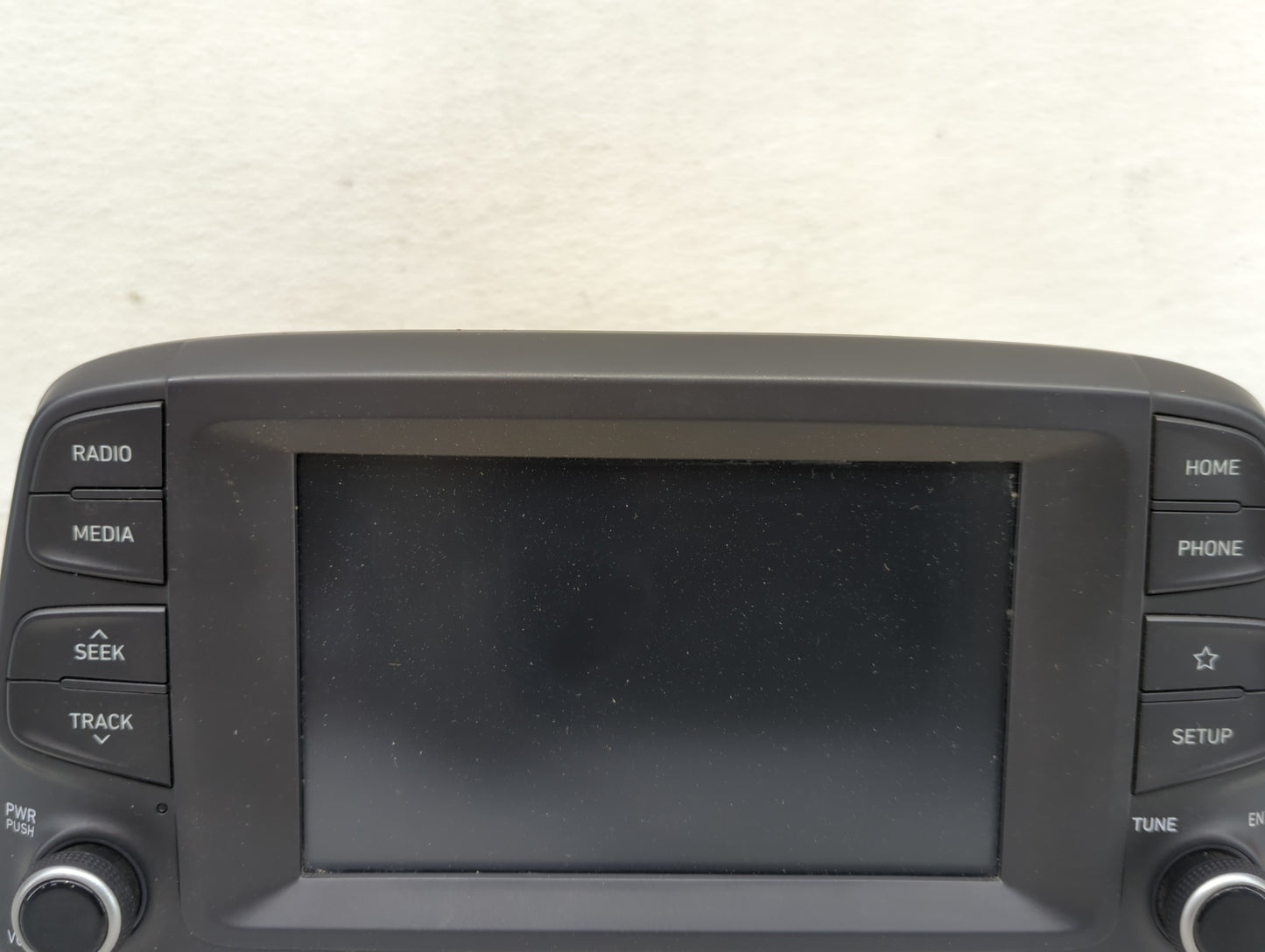 2019-2021 Hyundai Kona Radio AM FM Cd Player Receiver Replacement P/N:96180-J9160TMT Fits Fits 2019 2020 2021 OEM Used Auto 