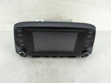 2018-2021 Hyundai Kona Radio AM FM Cd Player Receiver Replacement P/N:96160-J9160TMT Fits Fits 2018 2019 2020 2021 OEM Used 