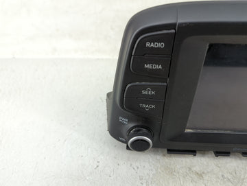 2018-2021 Hyundai Kona Radio AM FM Cd Player Receiver Replacement P/N:96160-J9160TMT Fits Fits 2018 2019 2020 2021 OEM Used Auto Parts