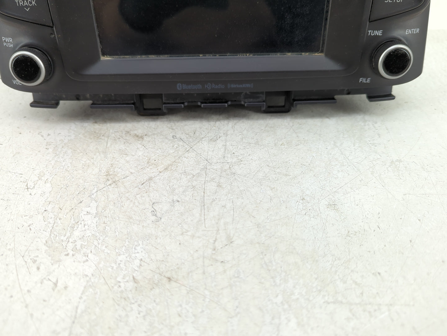 2018-2021 Hyundai Kona Radio AM FM Cd Player Receiver Replacement P/N:96160-J9160TMT Fits Fits 2018 2019 2020 2021 OEM Used 