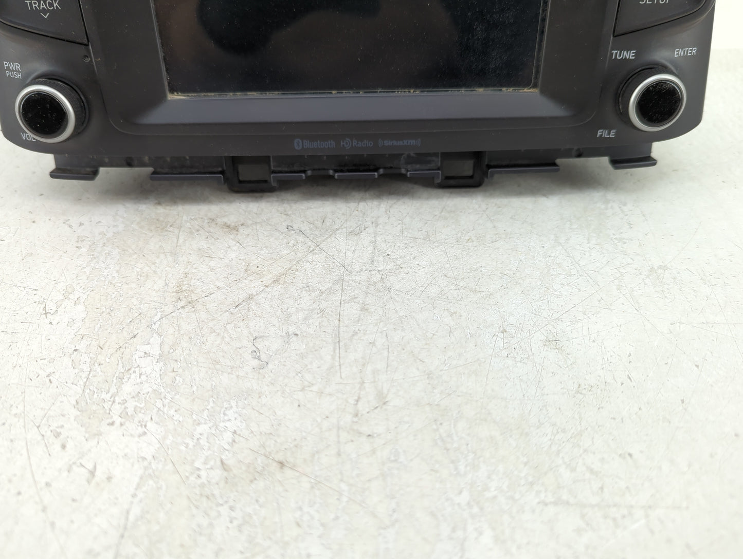2018-2021 Hyundai Kona Radio AM FM Cd Player Receiver Replacement P/N:96160-J9160TMT Fits Fits 2018 2019 2020 2021 OEM Used 