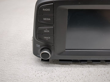 2019-2021 Hyundai Kona Radio AM FM Cd Player Receiver Replacement P/N:96160-J9160TMT Fits Fits 2019 2020 2021 OEM Used Auto Parts