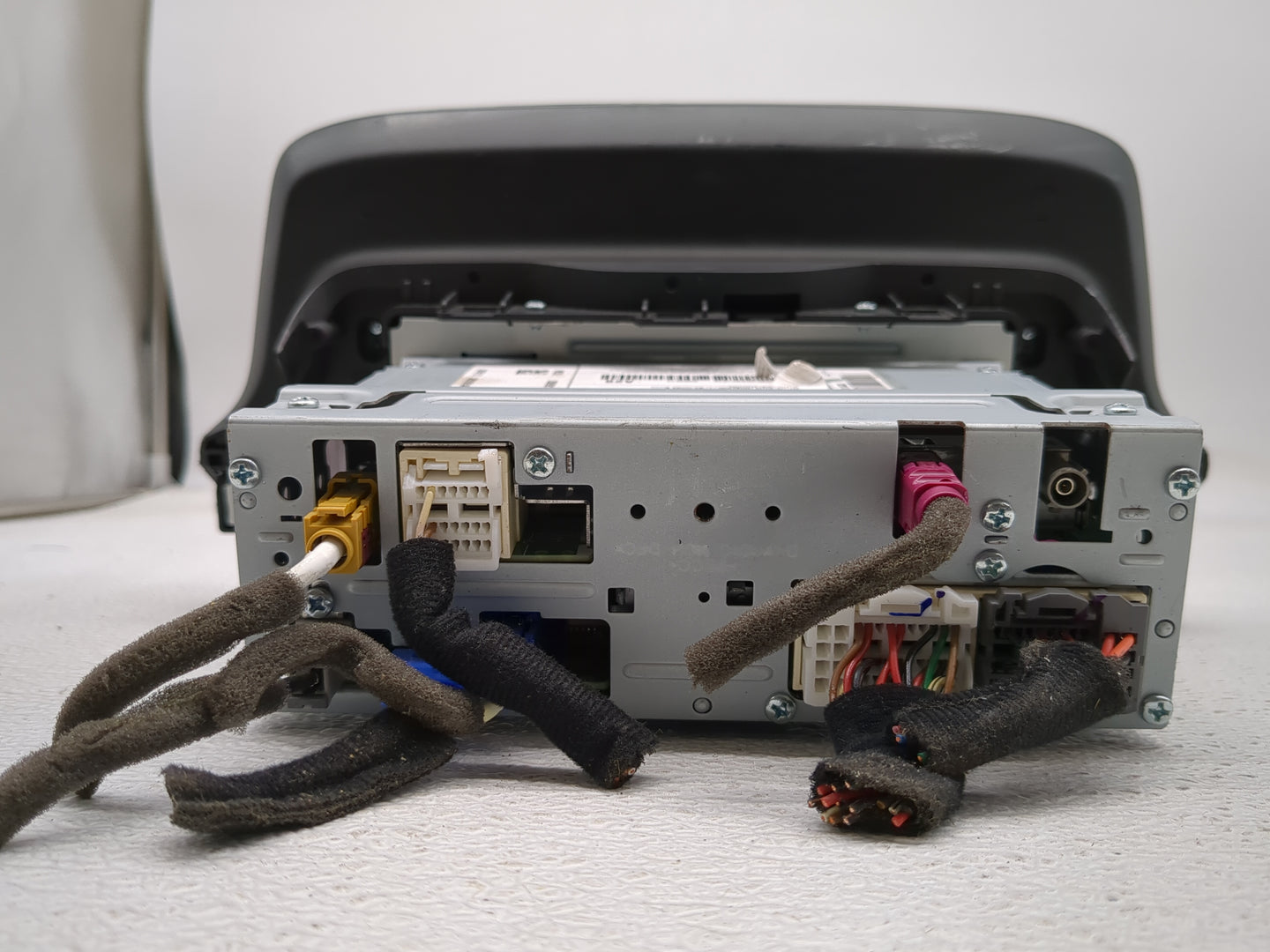 2019-2021 Hyundai Kona Radio AM FM Cd Player Receiver Replacement P/N:96160-J9160TMT Fits Fits 2019 2020 2021 OEM Used Auto 