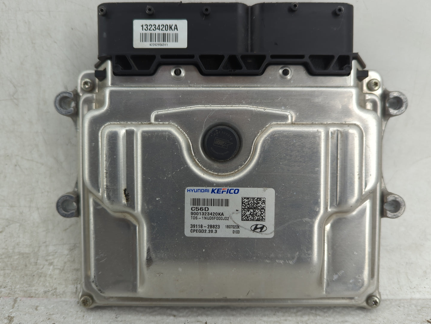2018-2021 Hyundai Kona PCM Engine Control Computer ECU ECM PCU OEM P/N:9001323420KA 39118-2B823 Fits Fits 2018 2019 2020 202