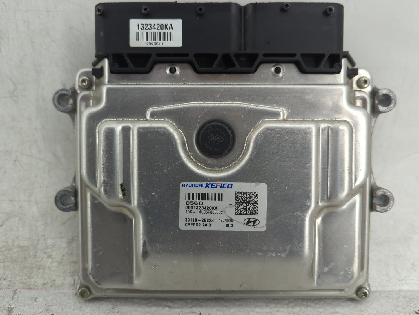 2018-2021 Hyundai Kona PCM Engine Control Computer ECU ECM PCU OEM P/N:9001323420KA 39118-2B823 Fits Fits 2018 2019 2020 202