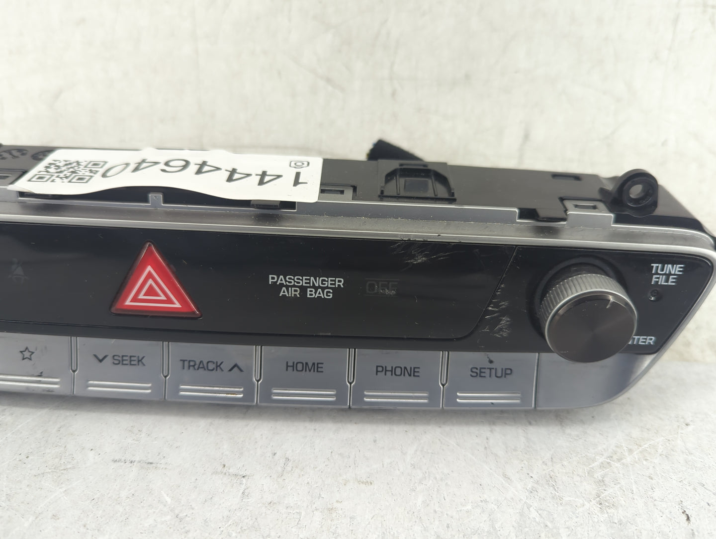 Hyundai Kona Radio Control Panel - Oemusedautoparts1.com