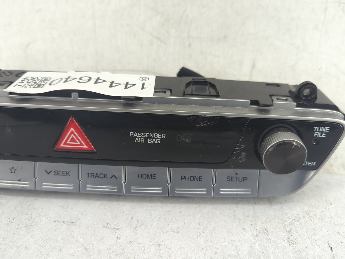 Hyundai Kona Radio Control Panel - Oemusedautoparts1.com