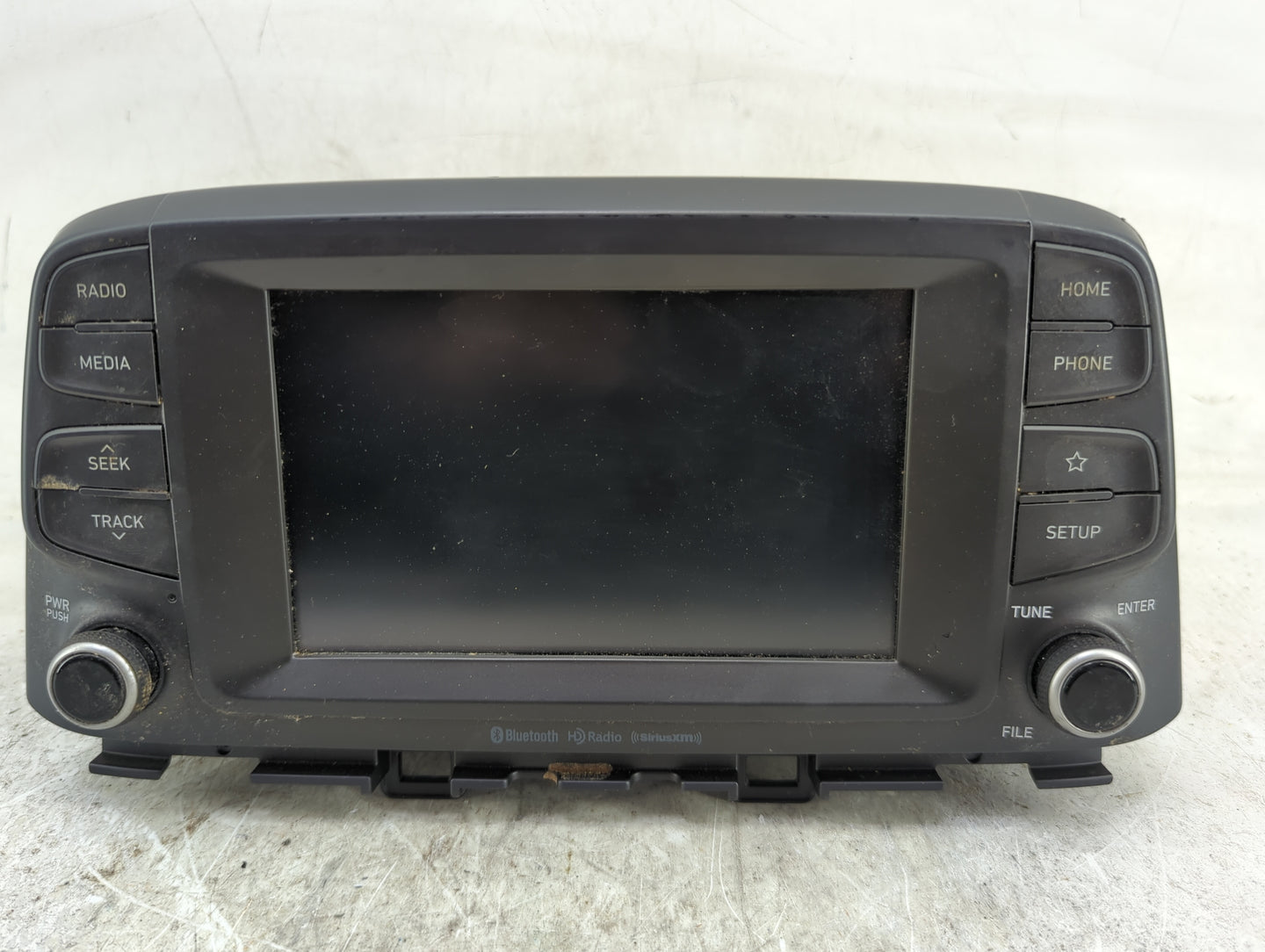 2018-2021 Hyundai Kona Radio AM FM Cd Player Receiver Replacement P/N:96160-J9110 ADB30J9AN Fits Fits 2018 2019 2020 2021 OE