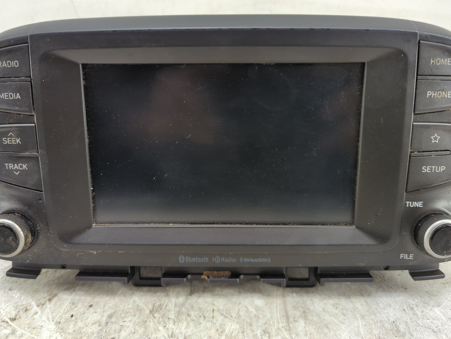 2018-2021 Hyundai Kona Radio AM FM Cd Player Receiver Replacement P/N:96160-J9110 ADB30J9AN Fits Fits 2018 2019 2020 2021 OE