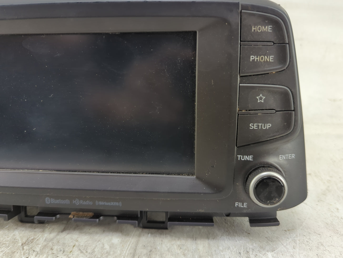 2018-2021 Hyundai Kona Radio AM FM Cd Player Receiver Replacement P/N:96160-J9110 ADB30J9AN Fits Fits 2018 2019 2020 2021 OE
