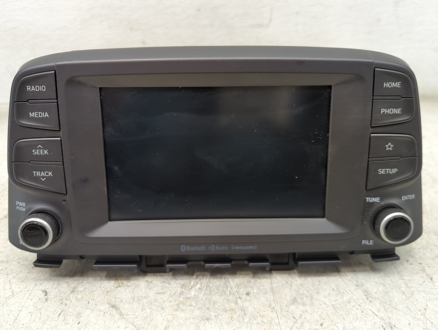 2018-2021 Hyundai Kona Radio AM FM Cd Player Receiver Replacement P/N:96160-J9110TMT ADB30J9AN Fits Fits 2018 2019 2020 2021